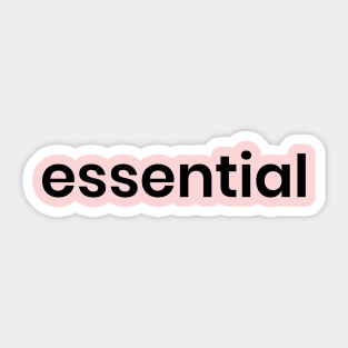 essential Sticker